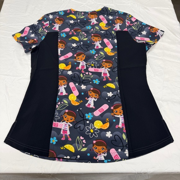 Disney Doc McStuffins Scrub Top Size S NWOT - Picture 11 of 11